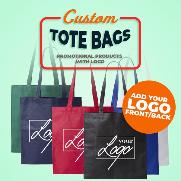 Custom Printed Tote Bags | Bulk Custom Tote Bags | Wholesale Bags for Small Business, Retail Stores & Corporate Gifts