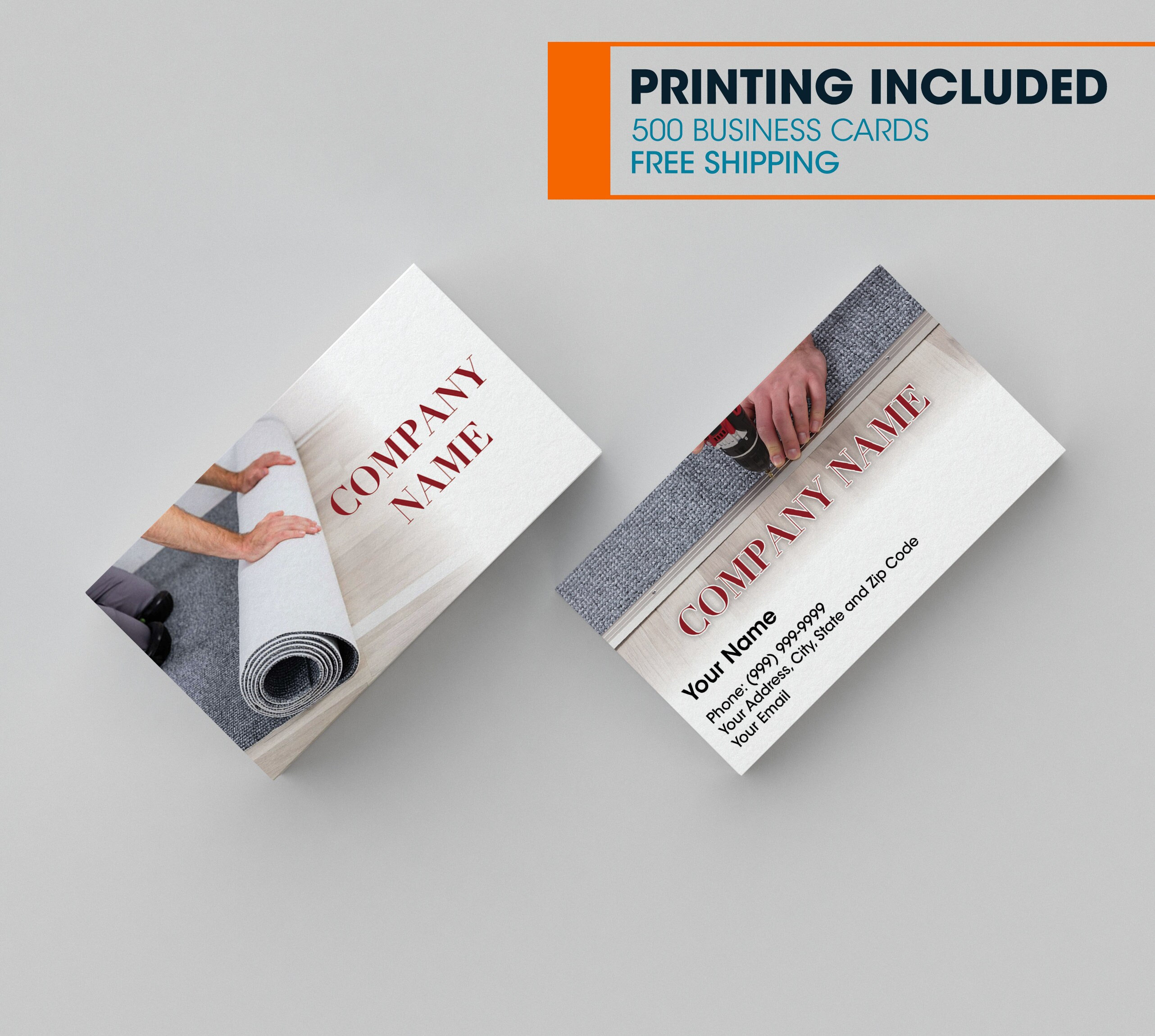 Carpet Business Cards