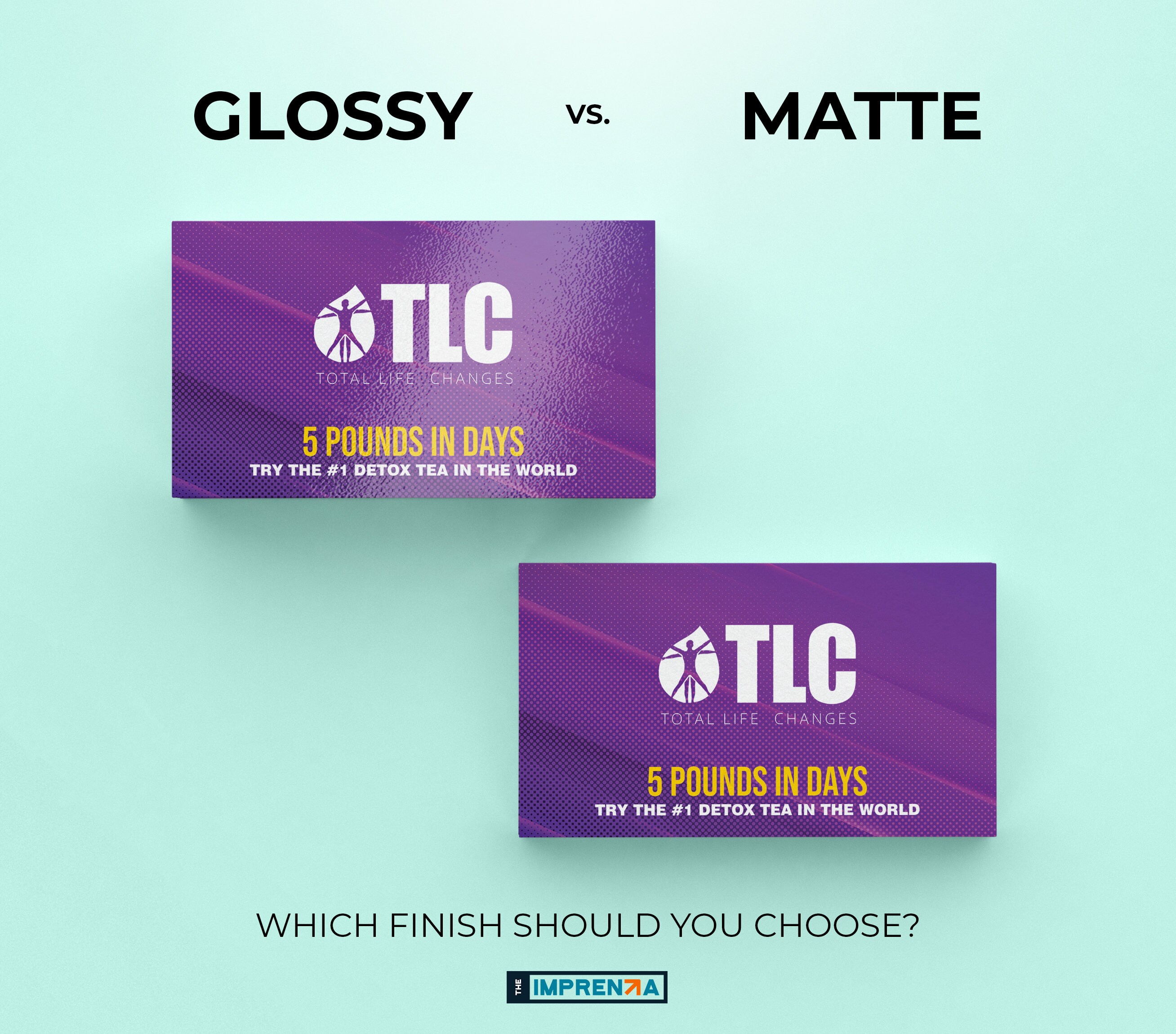 TLC Business Cards Printed Business Cards Personalized Etsy