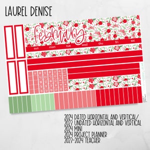 64 LAUREL DENISE Planner Stickers, Planner Kit, Ld Sticker Kit ...