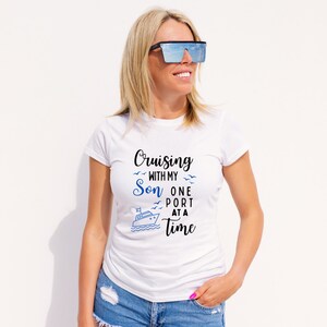 Cruising with my Son/Cruising with my mom Digital File SVG Immediate Download