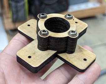 Ortur Laser Master 3 - Pies extensibles a cualquier altura - ARCHIVOS LISTOS PARA LIGHTBURN (Descarga digital)