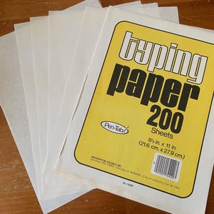 Papier à écrire vintage