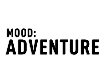 Mood: Adventure Decal