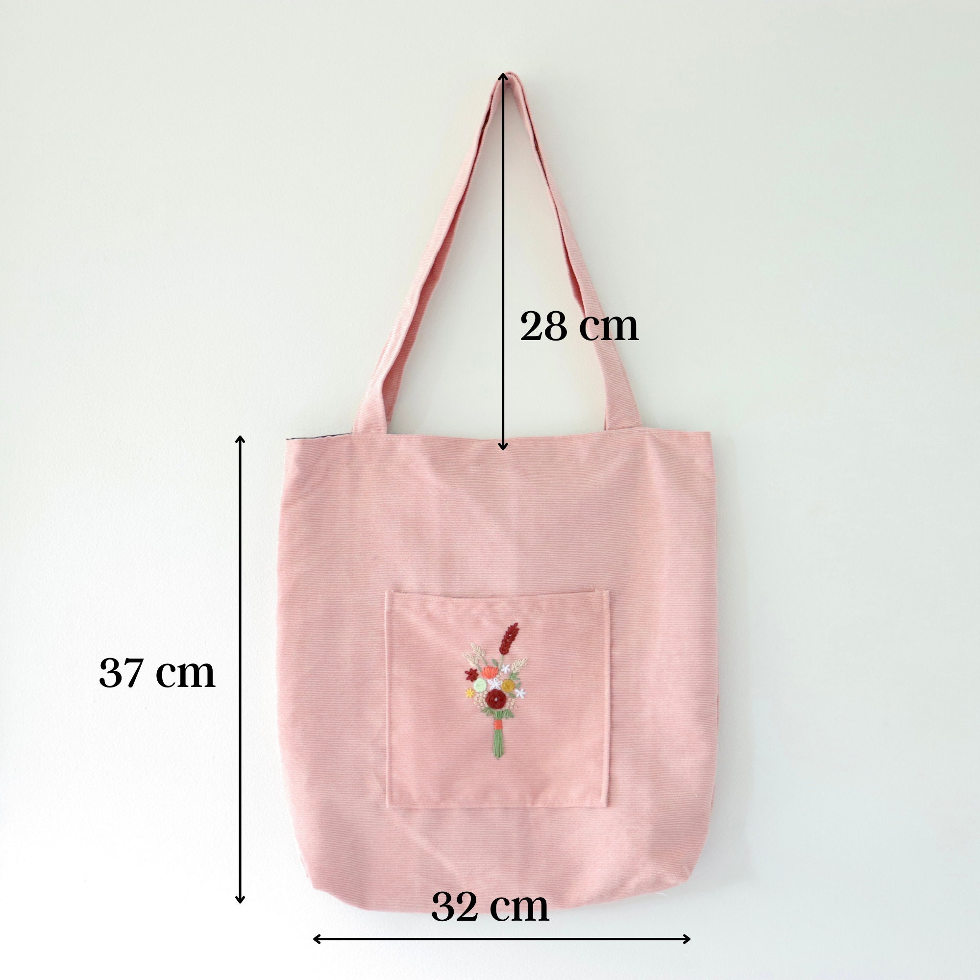 バッグ LQQK STUDIO LOGO EMBROIDERY CORDUROY BAG LQQK STUDIO LOGO EMBROIDERY CORDUROY BAG