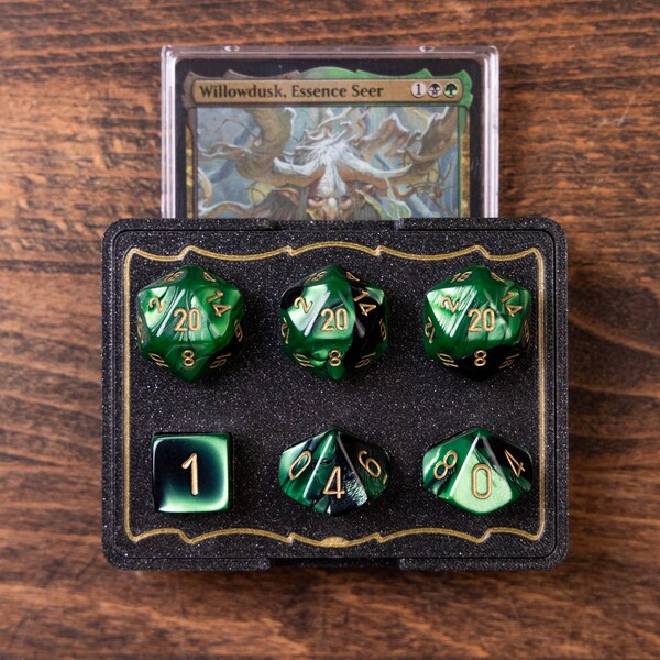 Green Black Mtg Etsy