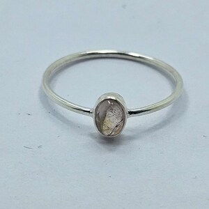 Natural Tourmaline Ring, Gemstone Ring, 925 Sterling Silver Ring, Tourmaline Jewelry, Ring For Woman, Dainty Promise Ring, Gift For Her