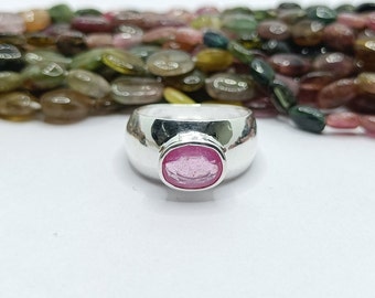 Ruby Ring-925 Silver Ring-Red Ruby Ring-Oval Cut Ruby Ring-July Birthstone Ring-Bridal Ring-Unisex Silver Ring-Wedding-Anniversary Ring