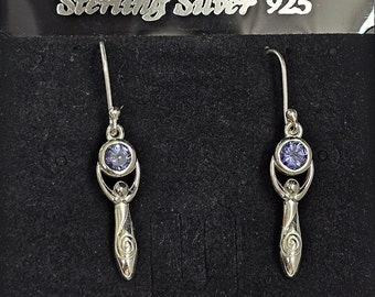 Tanzanite Earring, Gemstone Earring, 925 Sterling Silver Earring, Gift For Her, Dangle Drop Earring, Engagement Gift, Tanzanite Jewelry