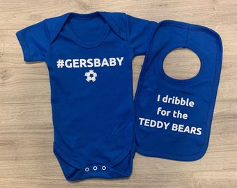 rangers fc baby grow