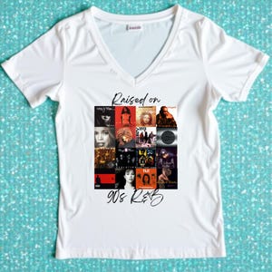 Aufgezogen auf einem 90er Jahre R & B Tee