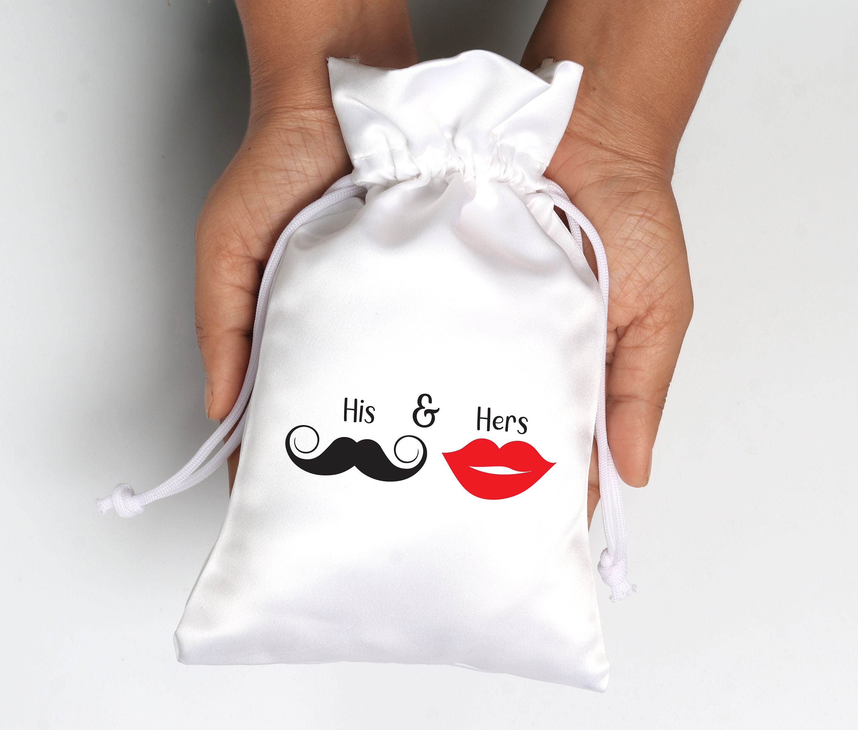 His and Hers bags His and Hers favor bags His and Hers Etsy
