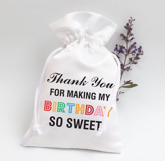 Birthday Bags Birthday Treat Bags Kids Birthday Favor Bags Etsy
