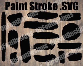 Handmade Brush Stroke Vector Set - Easy to Use for any DIY Design Projects