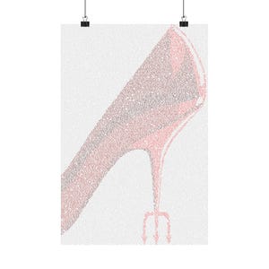The Devil Wears Prada Typography Poster Matte Vertical Poster | Scripted Movie Script Art