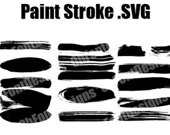 Handmade Brush Stroke Vector Set - Easy to Use for any DIY Design Projects