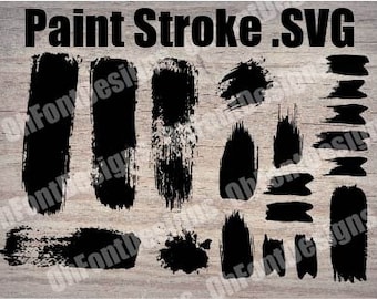 Handmade Brush Stroke Vector Set - Easy to Use for any DIY Design Projects
