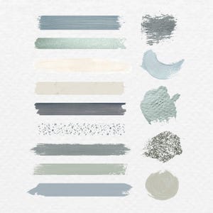 Handmade Brush Stroke Vector Set - Easy to Use for any DIY Design Projects
