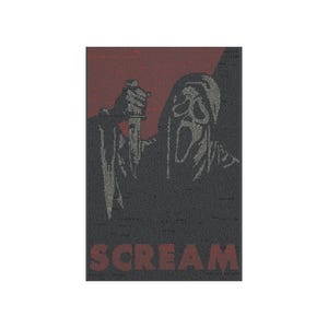 Scripted Scream: Poster Made Entirely from the Movie Script
