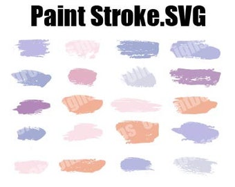 Handmade Color Brush Stroke Vector Set - Easy to Use for any DIY Design Project