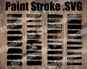 Handmade Brush Stroke Vector Set - Easy to Use for any DIY Design Projects