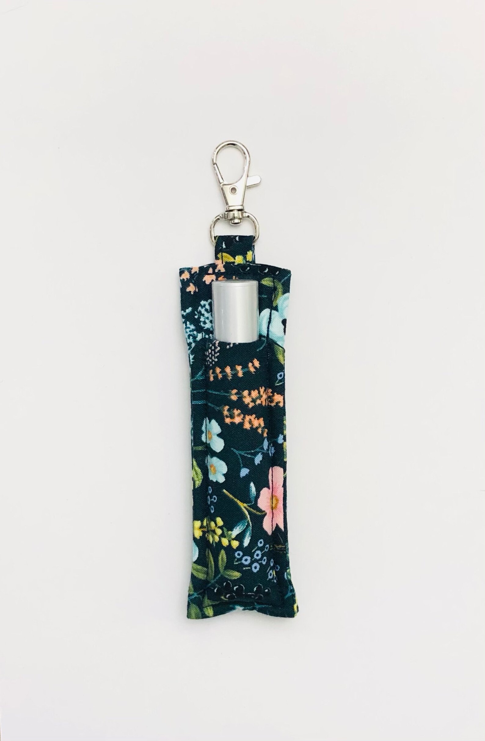 LIP GLOSS HOLDER Navy Floral Etsy