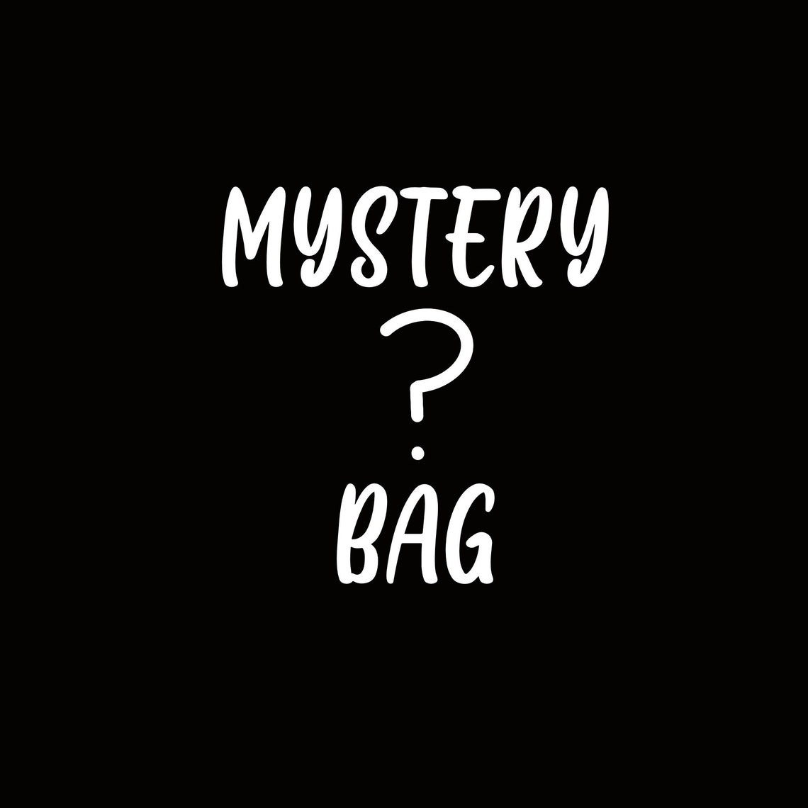 Mystery Bag Etsy