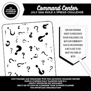 Uitdaging juli 2026 Commandocentra | PDF-documenten in portret- en landschapsformaat - Dagelijks dashboard