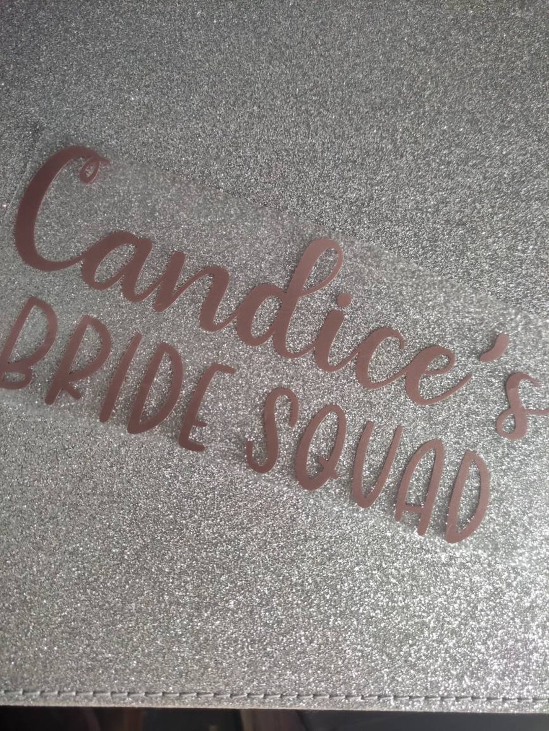 Bride Tribe Clothing Decal, DIY, Hen Party,apply It Yourself, Rose Gold