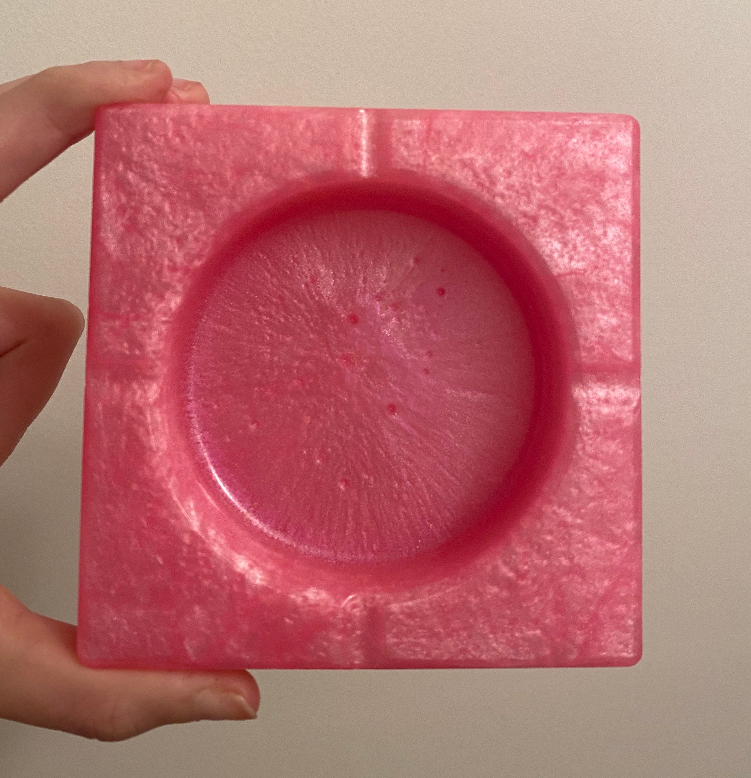 Pink ashtray Etsy