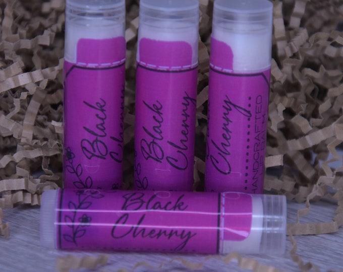 Black Cherry Collection - Lip Balm and Lip Scrub
