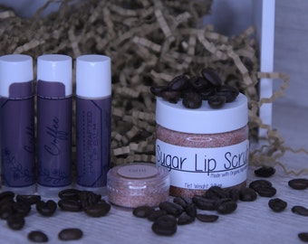 Coffee Collection - Lip Balm and Lip Scrub