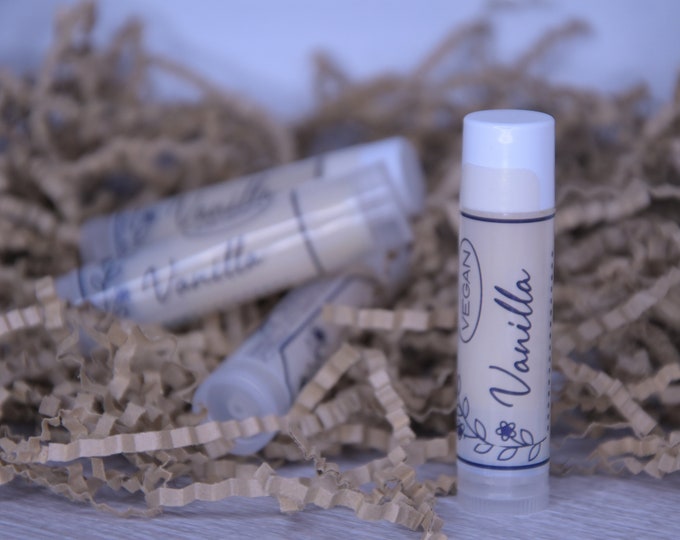 Vanilla Collection - Lip Balm and Lip Scrub