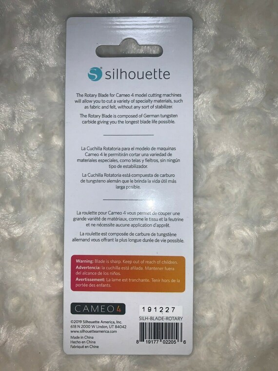 New Silhouette Cameo 4 Rotary Blade SILH-BLADE-ROTARY | Etsy Ireland