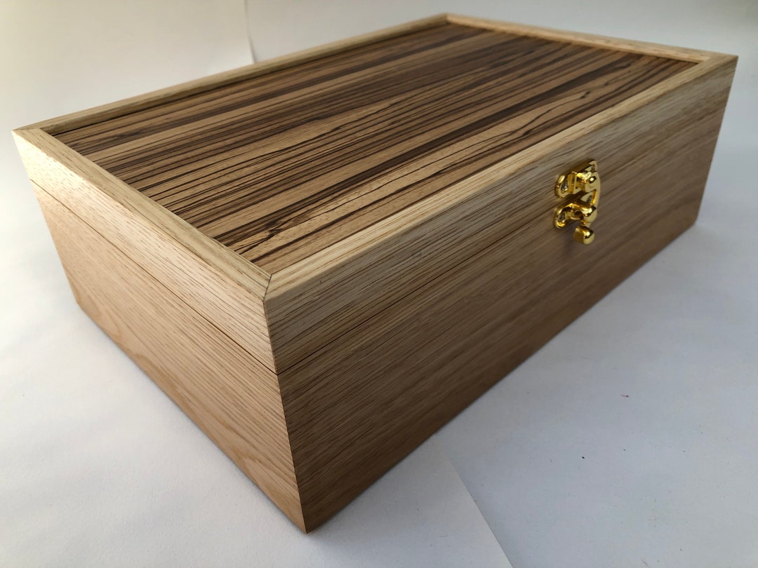 Handmade Wooden Jewellery Box Etsy UK