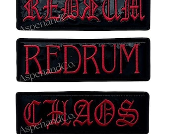 Tactical Dog Patch – 6×2” Embroidered Hook Back Patch, Gothic Patch for Tactical Dog Collar