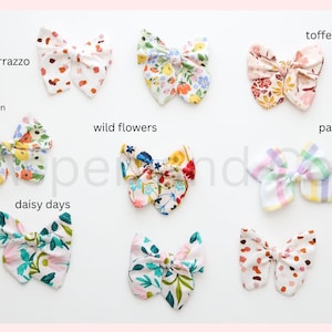 Hand Tied Dog Bow | Hair Bows for Dogs, Babies & Kids | Puppy Bow | Nylon Headband Bow | Alligator Clip Bow | Gift for Dog Moms