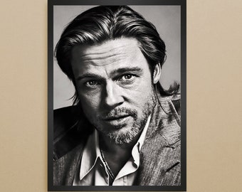 Fight Club Ed Norton and Brad Pitt DIGITAL Counted Cross-Stitch Pattern Chart