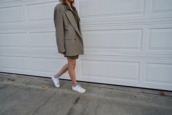 Beige/Sand Oversized Blazer