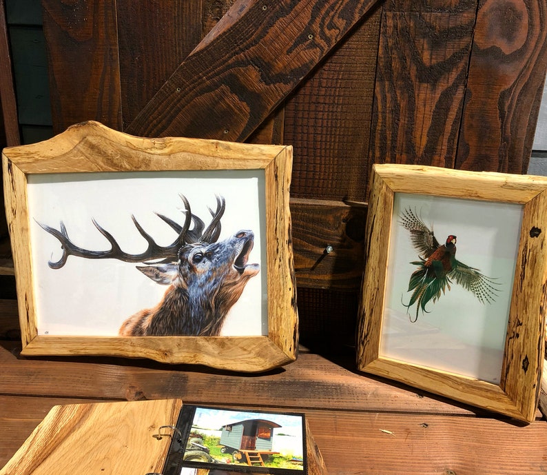 Rustic picture frames Etsy