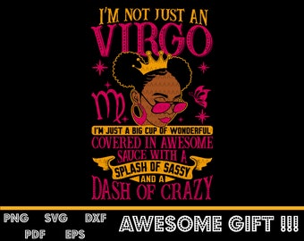 Download I M A Virgo Girl Svg Etsy
