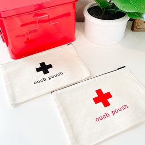 First Aid Kit Bag With Bandaid Box, First Aid Travel Bag, First Aid Pouch,  First Aid Kit for Car, Purse First Aid Kit 