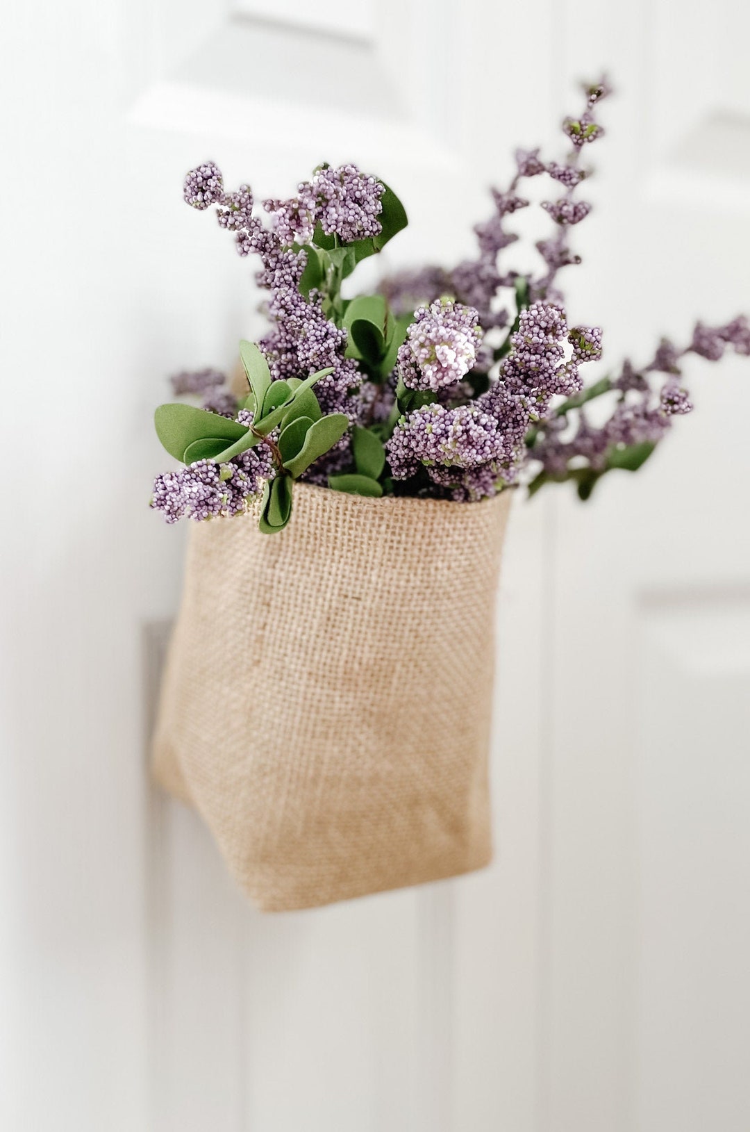 Hanging Storage Basket, Office Storage, Jute Basket, Spring Home Decor, Plant Pot, Apartment