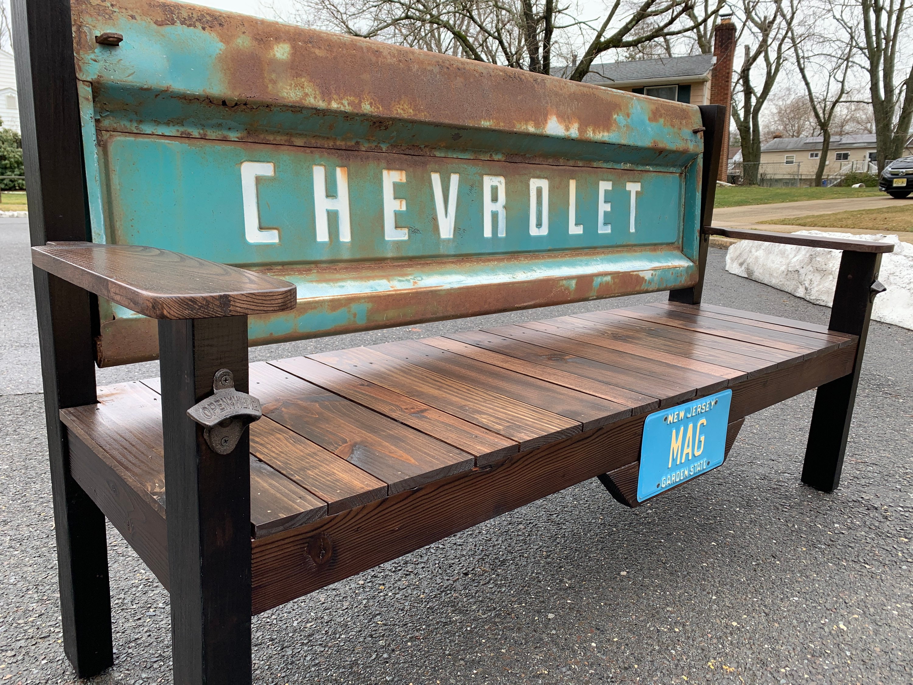 Tailgate Bench Etsy