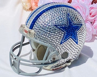 Bling Mini Football Helmet ⎮ NFL football mini helmet ⎮choose your teams to bling ⎮