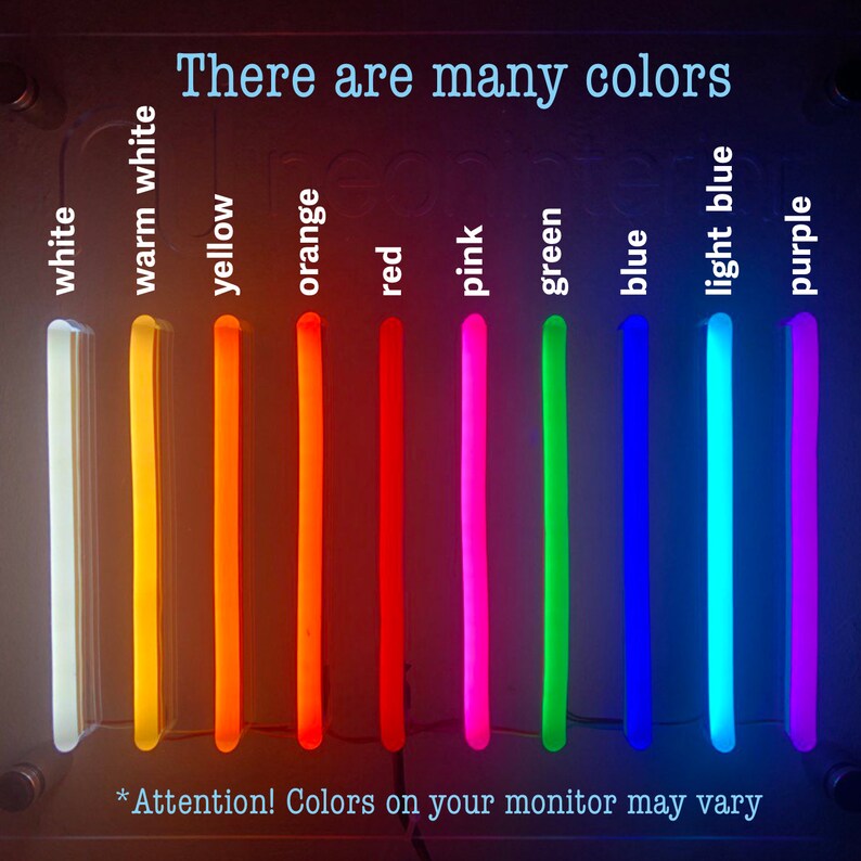 Neon Sign AC/DC. Illuminate Your Space With Vibrant Ac/dc Neon Etsy