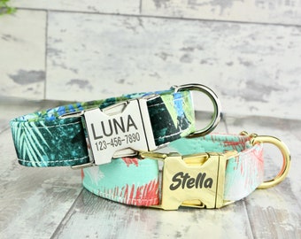 tropical dog collars