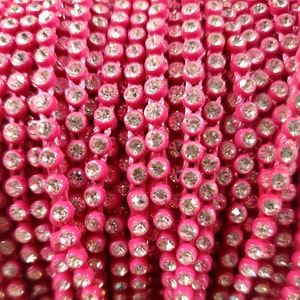 Plastique SS8 Strassing Banding /Beading Supplies/Jewelry Making/Rhinestone Trim