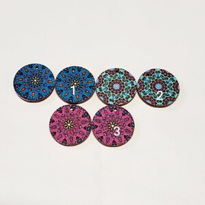Set aus Holz Cabochons/Holzzentren/Schmuckherstellung/Schmuckherstellung/Bastelbedarf