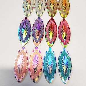 Set of Cabochons/Beading Supplies/Acrylic Centers/Resin Gems/Horse-eye Cabs/Jewelry Making Supplies/ Craft Materials